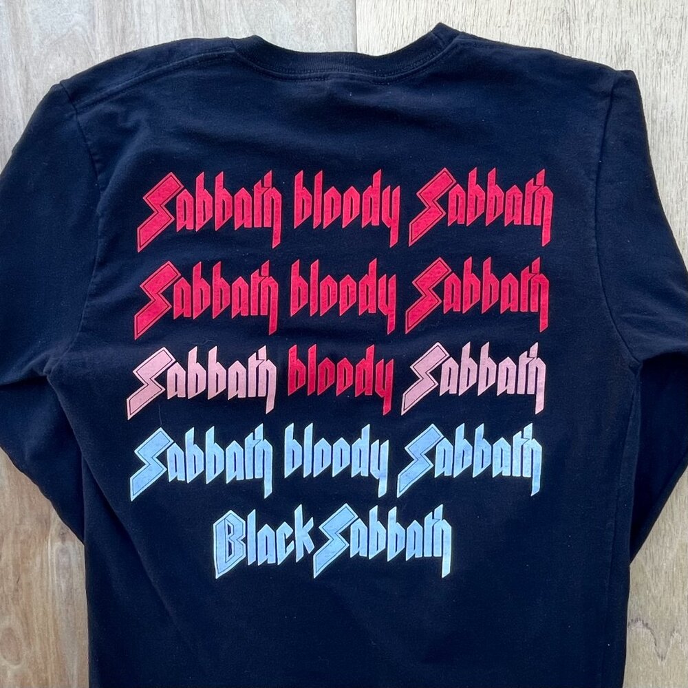 SUPREME 2016 BLACK SABBATH OZZY OSBOURNE LONG SLEEVE SHIRT Men’s sz M